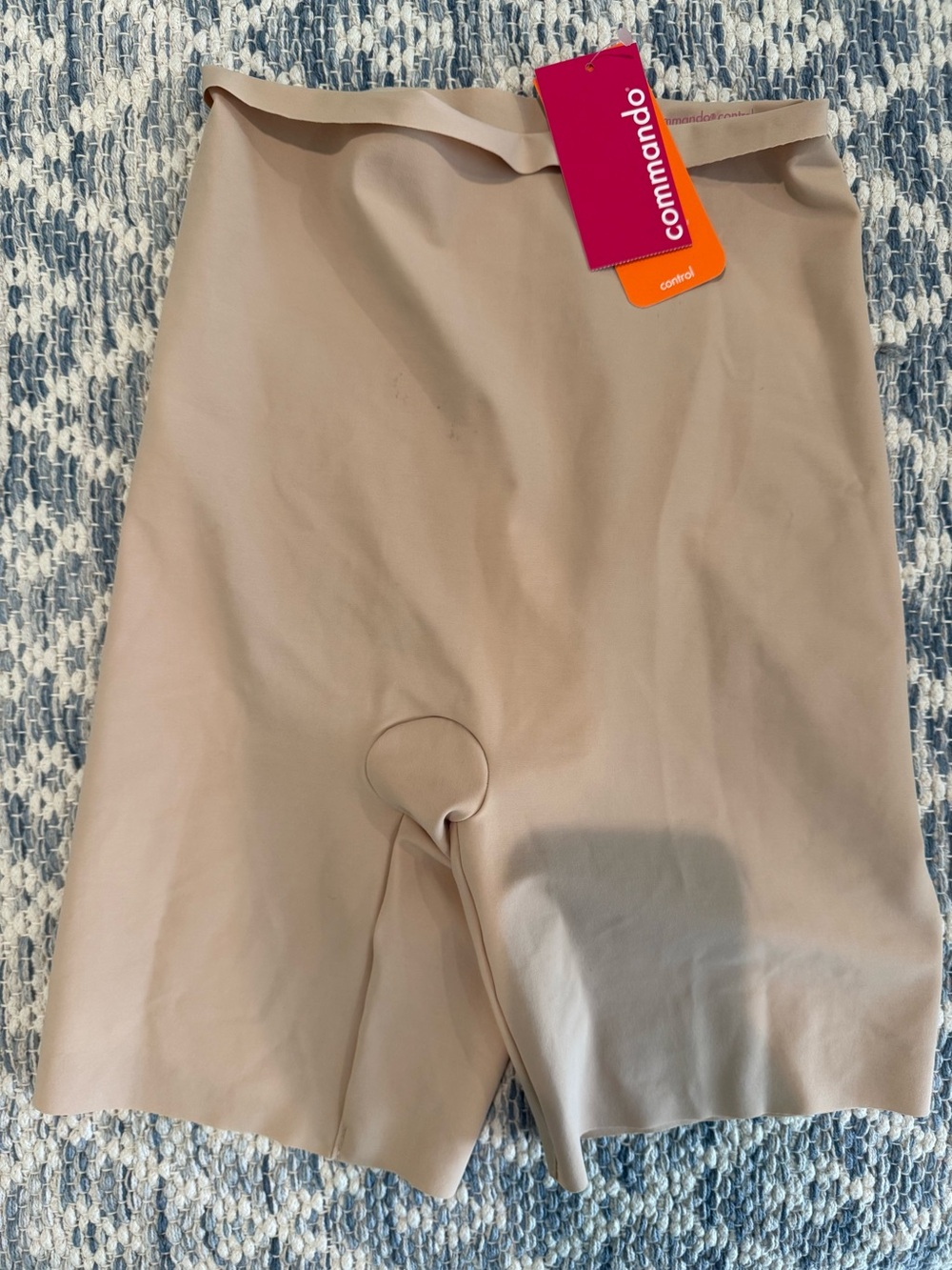 Commando zone smoothing Nude Seamless Shaping Shorts